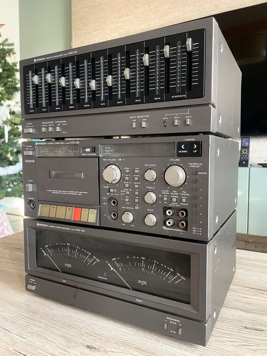 Sistem audio Hitachi G2 - Japan 1982