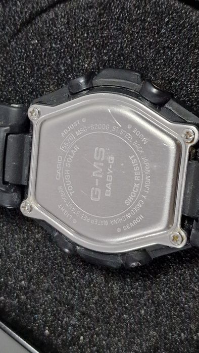 Часовник Casio BABY-G G-MS MSG-S200G-1AER Tough Solargh Solar – оригинален комплект