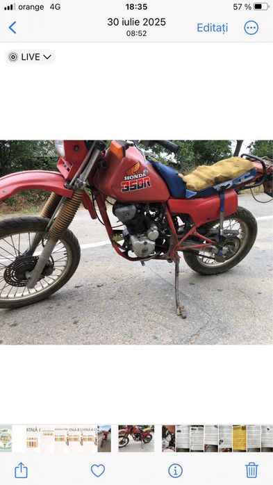 Honda 125  …….. ………………