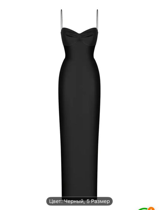 Платье черное новое