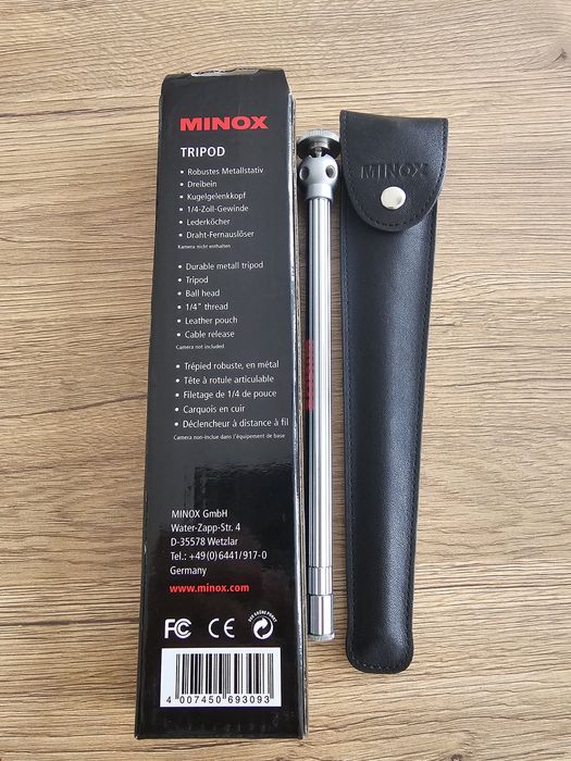 Трипод - Minox 69309 Настолен и джобен статив за миноскоп шпионска кам