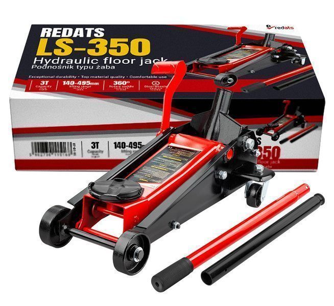 Крик тип крокодил с педал 3 т redats