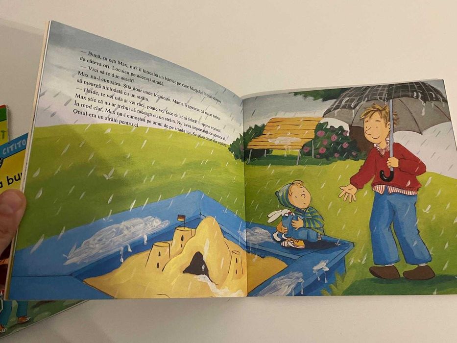 Pachet 4 carti pentru copii din seria Max - 30 lei