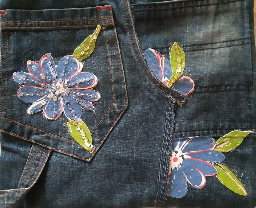 Дънкови чанти ръчна изработка