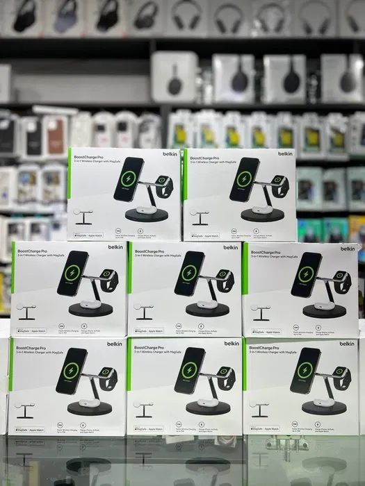 Belkin 3v1 BoostCharge Pro q2 беспроводная зарядка