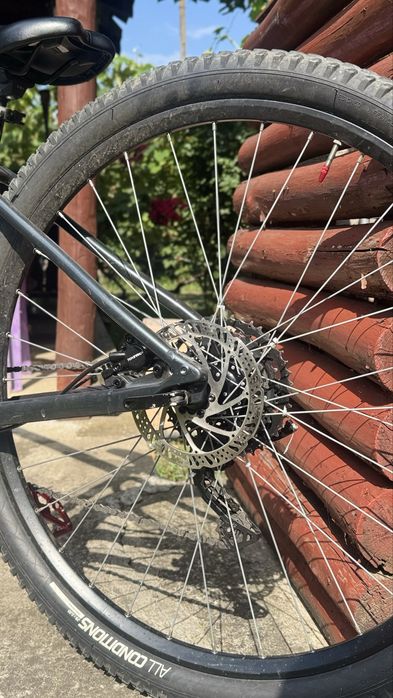 Mountain Bike Rockrider Explorer 500, revizie făcută, furcă servisată, stare foarte bună