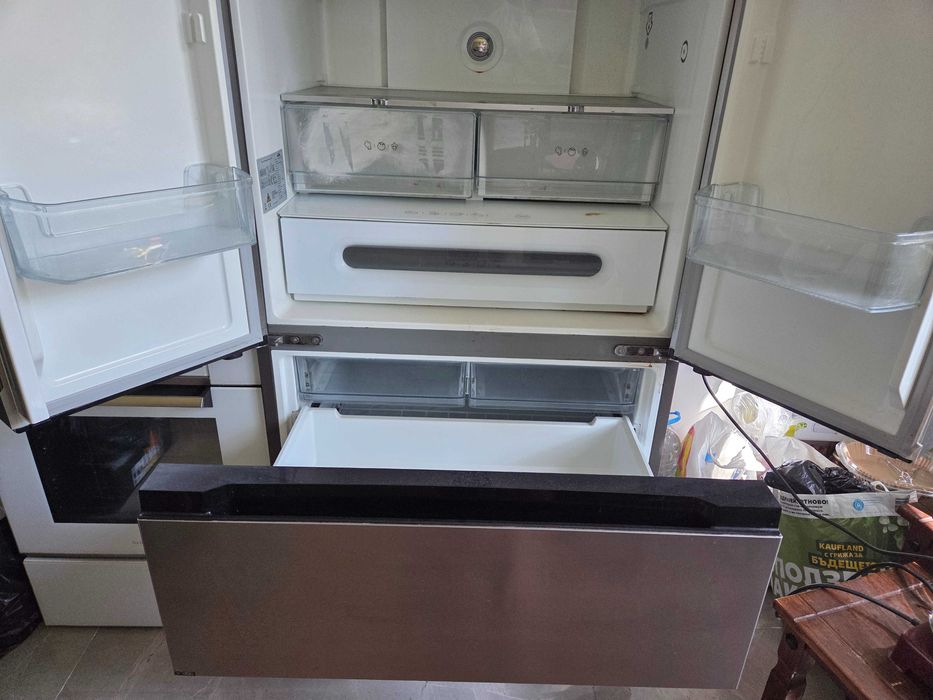 VALBERG Френски дву-крил хладилник с фризер с 2 големи чекмеджета