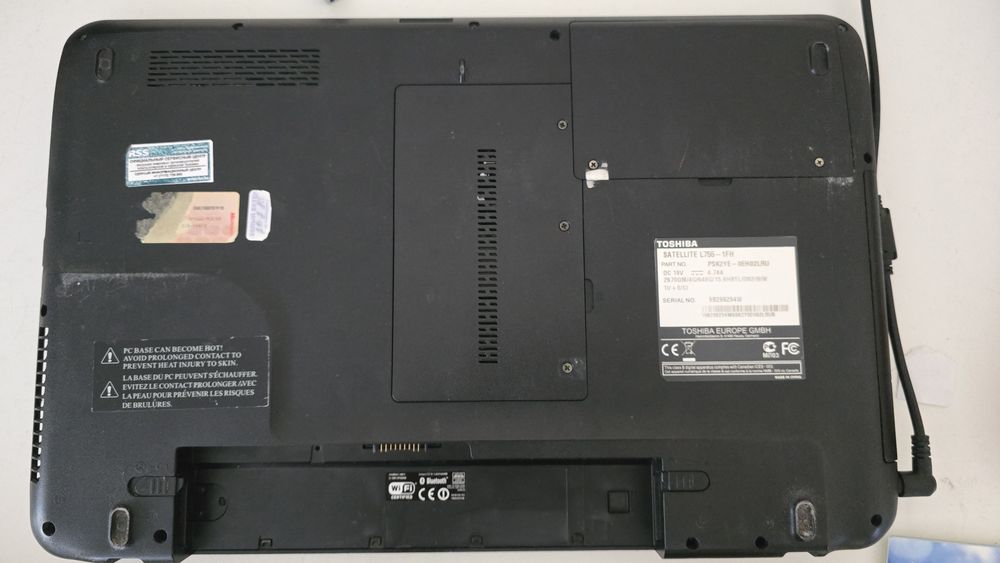 Ноутбук Toshiba Satellite L755-1FH 17"