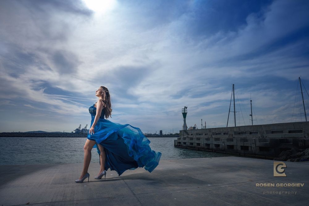 Абитуриентска рокля - дизайнер Мария Диомова