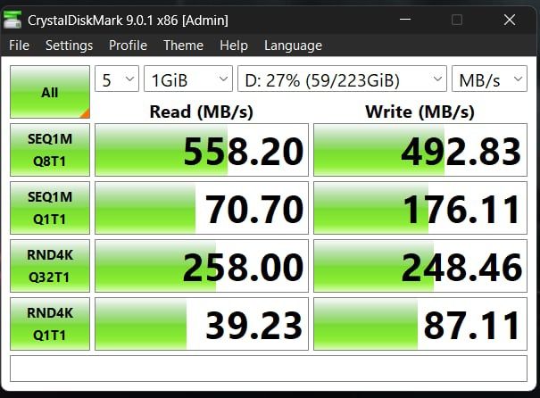 SSD Patriot Burst Elite 240GB SATA III 2.5" - 100%