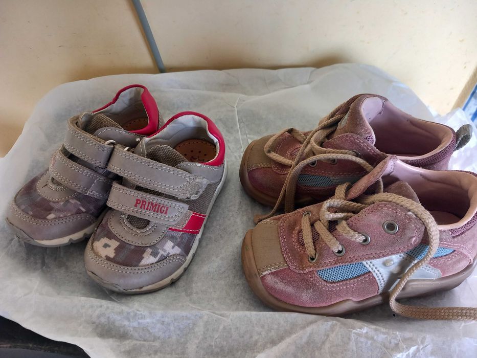 Детски обувки Primigi и Ecco номер 21