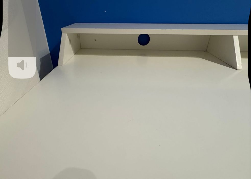 Masa de scris cu două  sertare