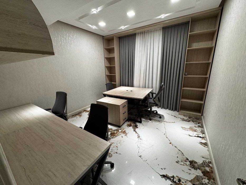 188м2 Готовый офис с мебелью ЖК Greenwich / Мирабад