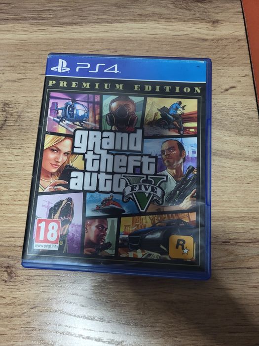 Диск пс4 Grand Theft Auto V