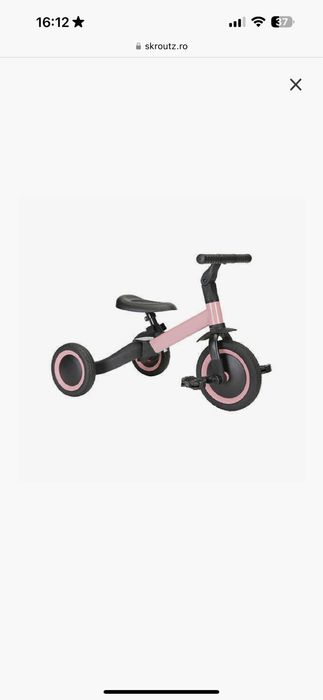 Tricicleta Kaya 4 in 1, Topmark