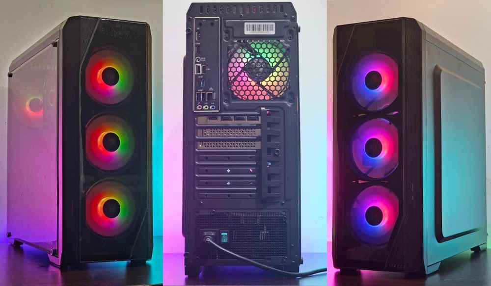 RTX 5070 12GB/Ryzen 7-7700/RAM 32GB/SSD 1TB/Чисто Нов+Гаранция