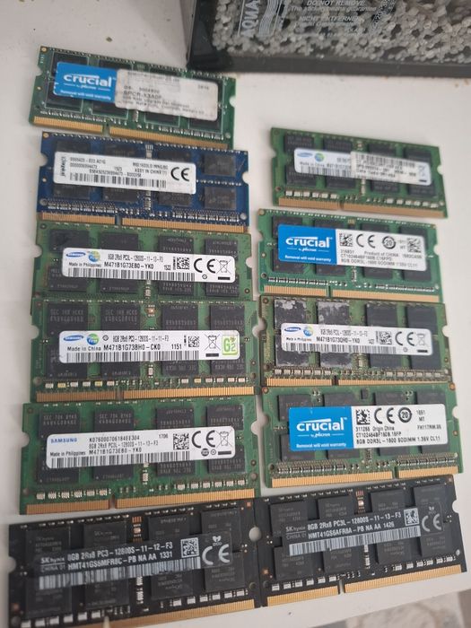 Memorie ram laptop 8 g ddr3 / ddr3L