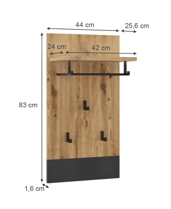 Закачалка за стена Vicco 6725