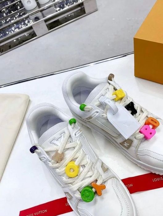 Adidasi Louis Vuitton Maxi White LV Skate