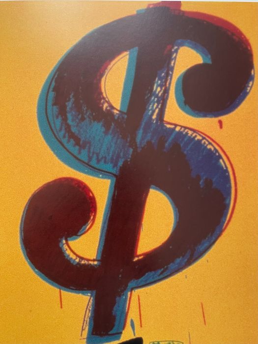 Litografie după Andy Warhol - 4$