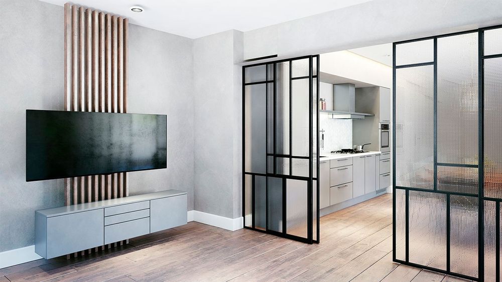 Душевые кабины. Стеклянные перегородки. Раздвижные двери под заказ