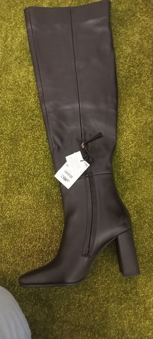 Сапоги 39 размер кожа Турция