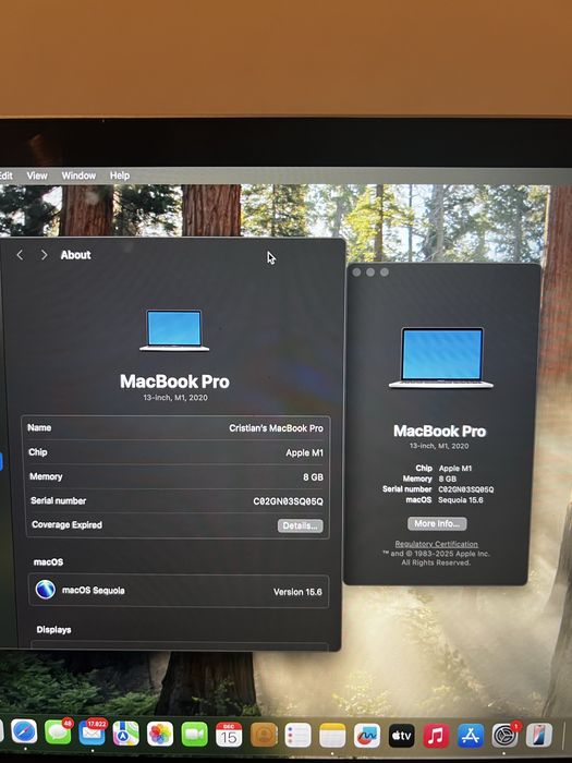 MacBook Pro 13” M1 (2020) – Touch Bar & Touch ID – Stare excelentă