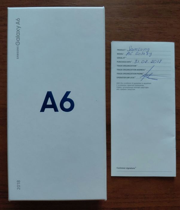 Samsung Galaxy A6