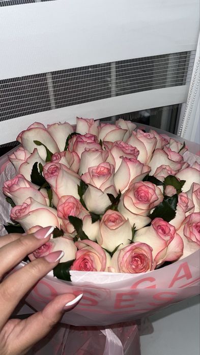 Букет розы 31 шт свежий