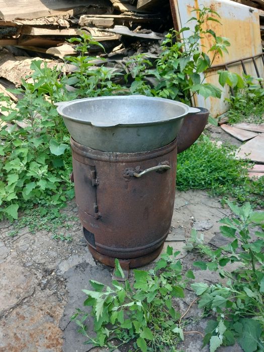 Продам казан с печью