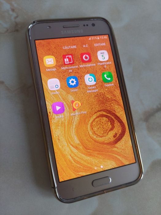 [J5] Vând Samsung Galaxy J5 Gold pe Vodafone + husă BONUS //poze reale