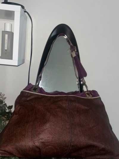 Две чанти. ETRO Original 100% Кожа Голяма чанта