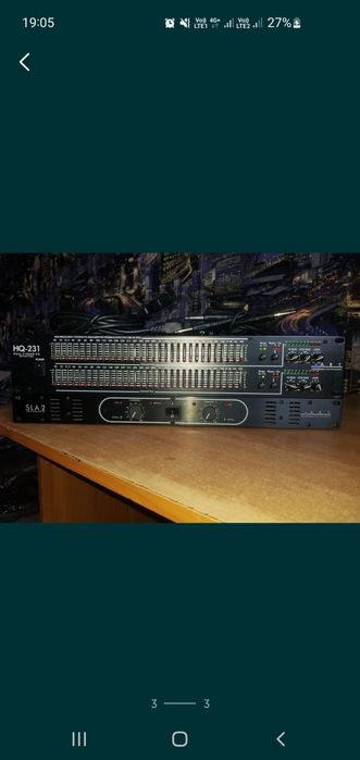 Продам комплект, усилитель и эквалайзер   бренда ART