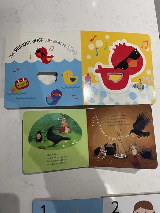 Книжки английски,немски език,часовника,букви,цифри,с прозорчета,пъзел