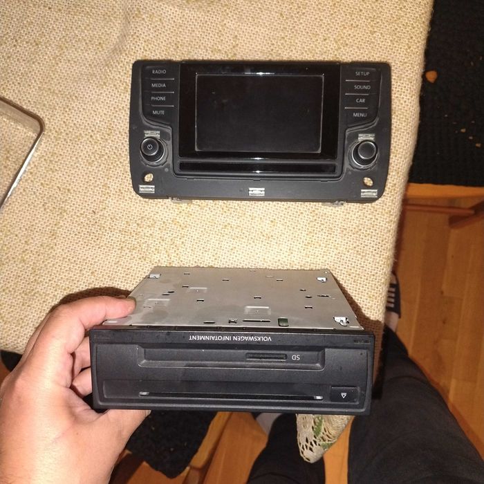 Display+ unitate media +cd VW Golf ,passat