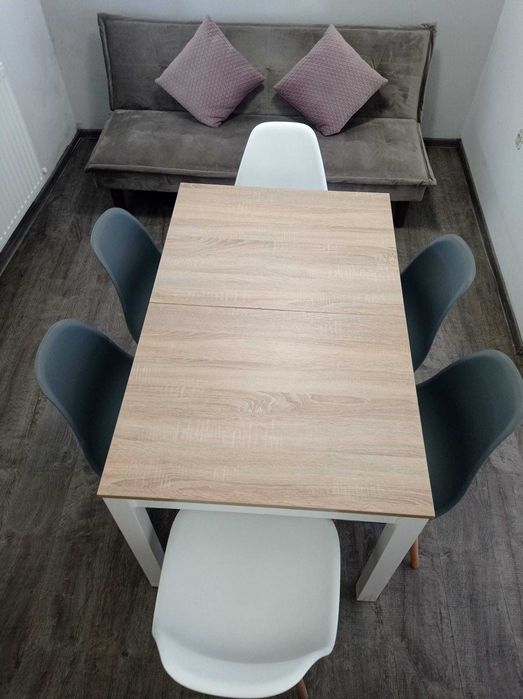 Masa extensibila 6 scaune