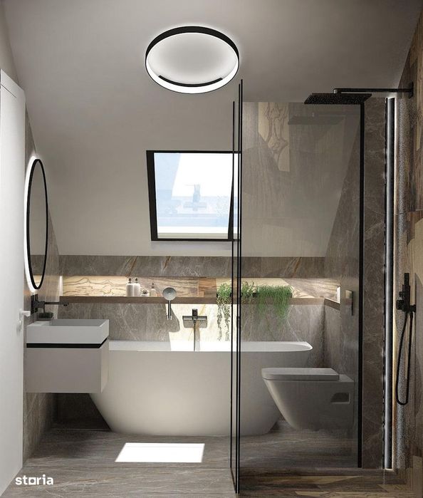 Casa stil scandinav teren 500mp, zona Dealul Lempes, Sanpetru