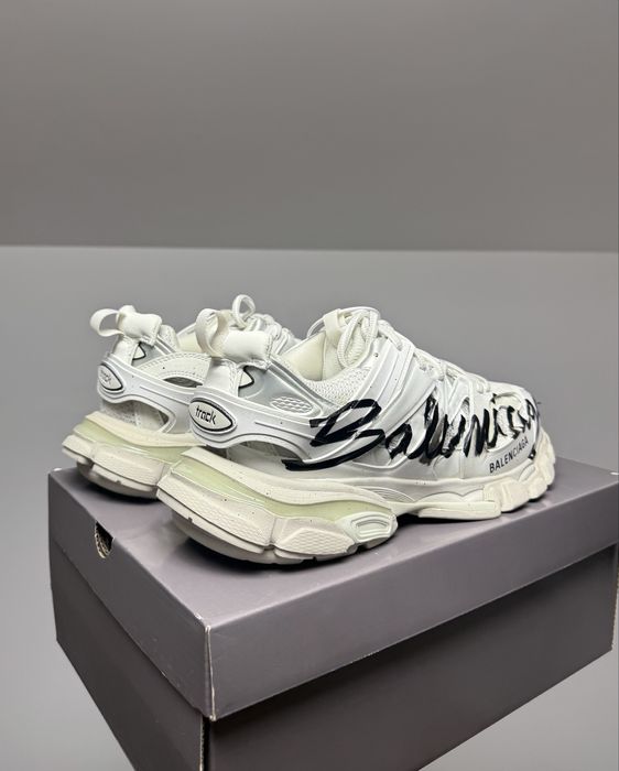 Balenciaga Track Signature White