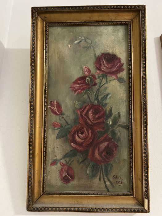 Vand tablou vechi semnat