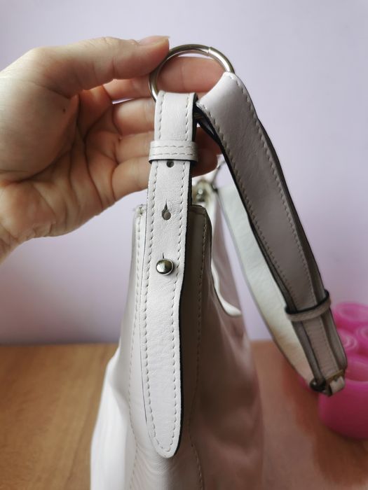 Geanta de piele Moon rose-pal