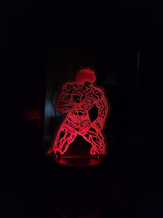 3D аниме лампа Баки