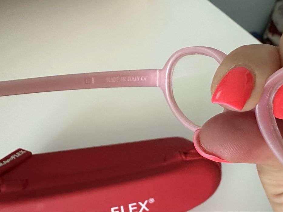 Rame ochelari atraumatice Miraflex Baby One 37/14 116 mm roz