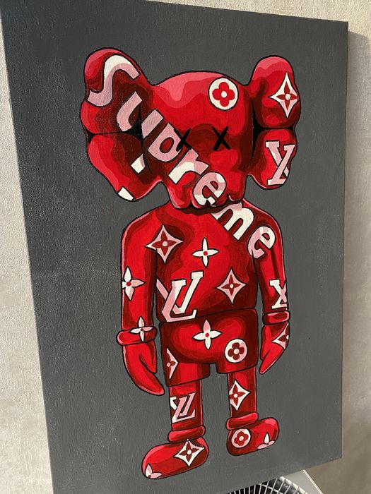 Картина 40/60 мишка Supreme