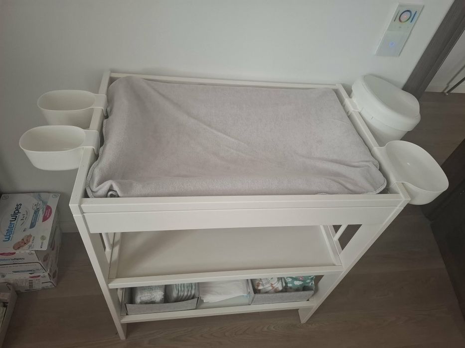 Masa infasat ikea  Gulliver cu cosuri si saltea