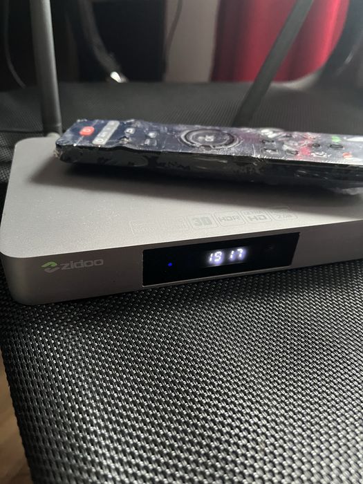 Zidoo X9S 4K Media Player, 2GB RAM, 16GB, Realtek RTD1295, SATA, HDMI IN
