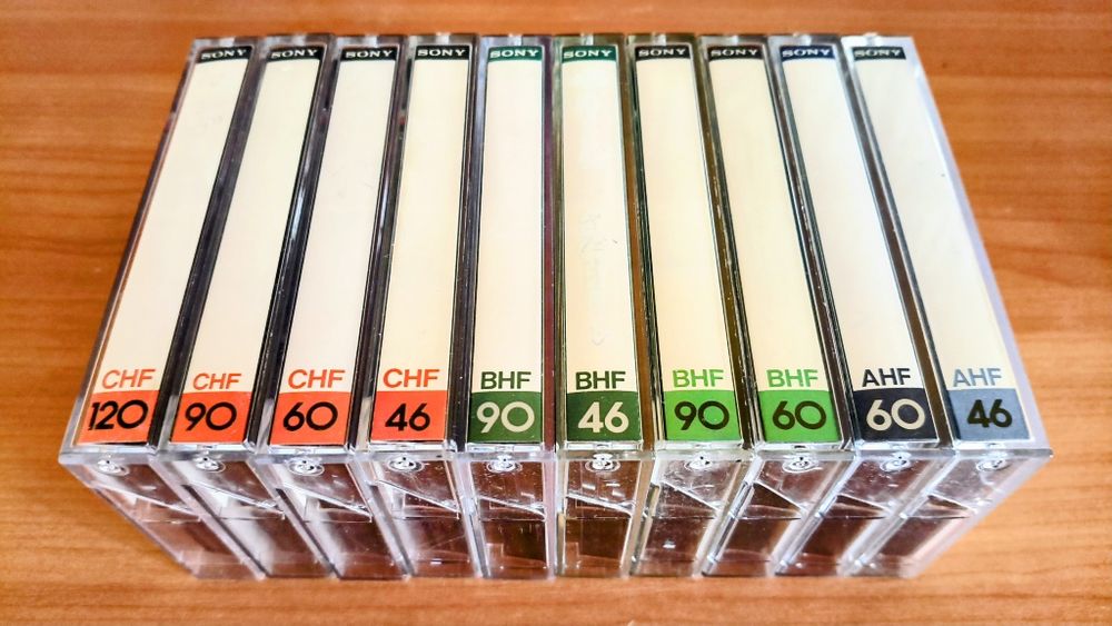 Винтажные Аудиокассеты SONY