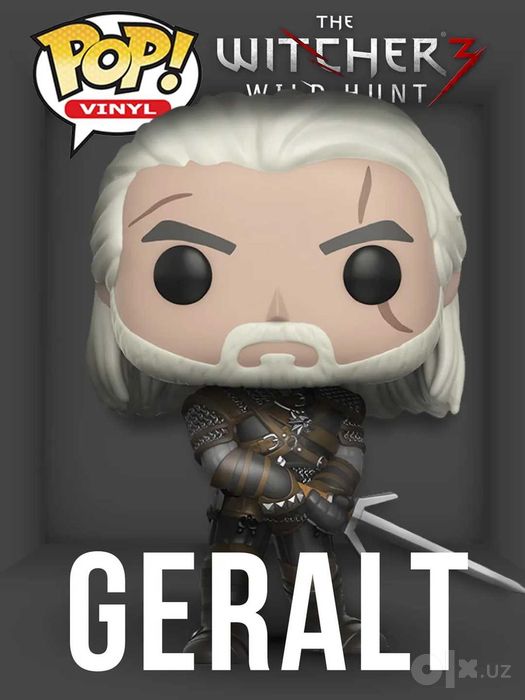 Funko POP Ведьмак Геральт — протектор в подарок