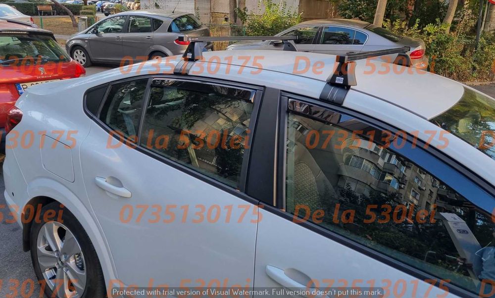 Bare portbagaj transversale DACIA Logan Sandero 1 2 3 / OTEL ALUMINIU