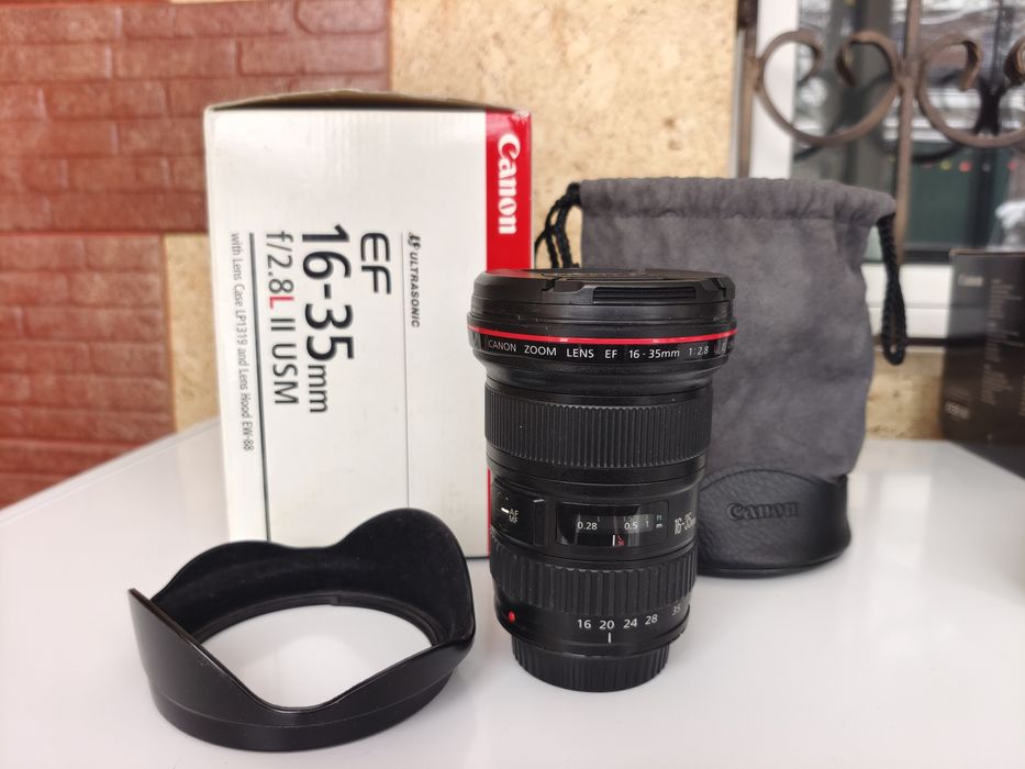 Canon 6D и три объектива