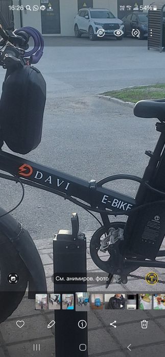 Продам электровелик DAVI  E-BIKF 2 батареи